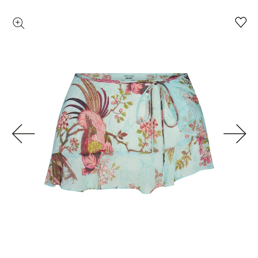 SKIMS x Cavalli Mini Skirt Size M New w/ Tags